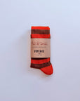 heritage 9.1 vintage 1980 long socks new brown lobster