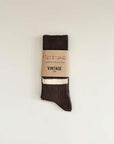 heritage 9.1 vintage 1980 socks new cocao natural and lobster stripes