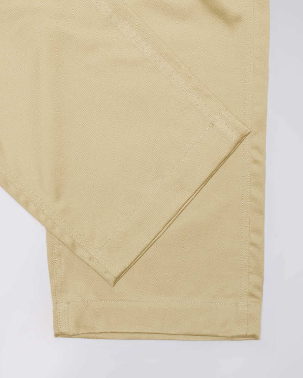 edwin wide trousers khaki unwashed