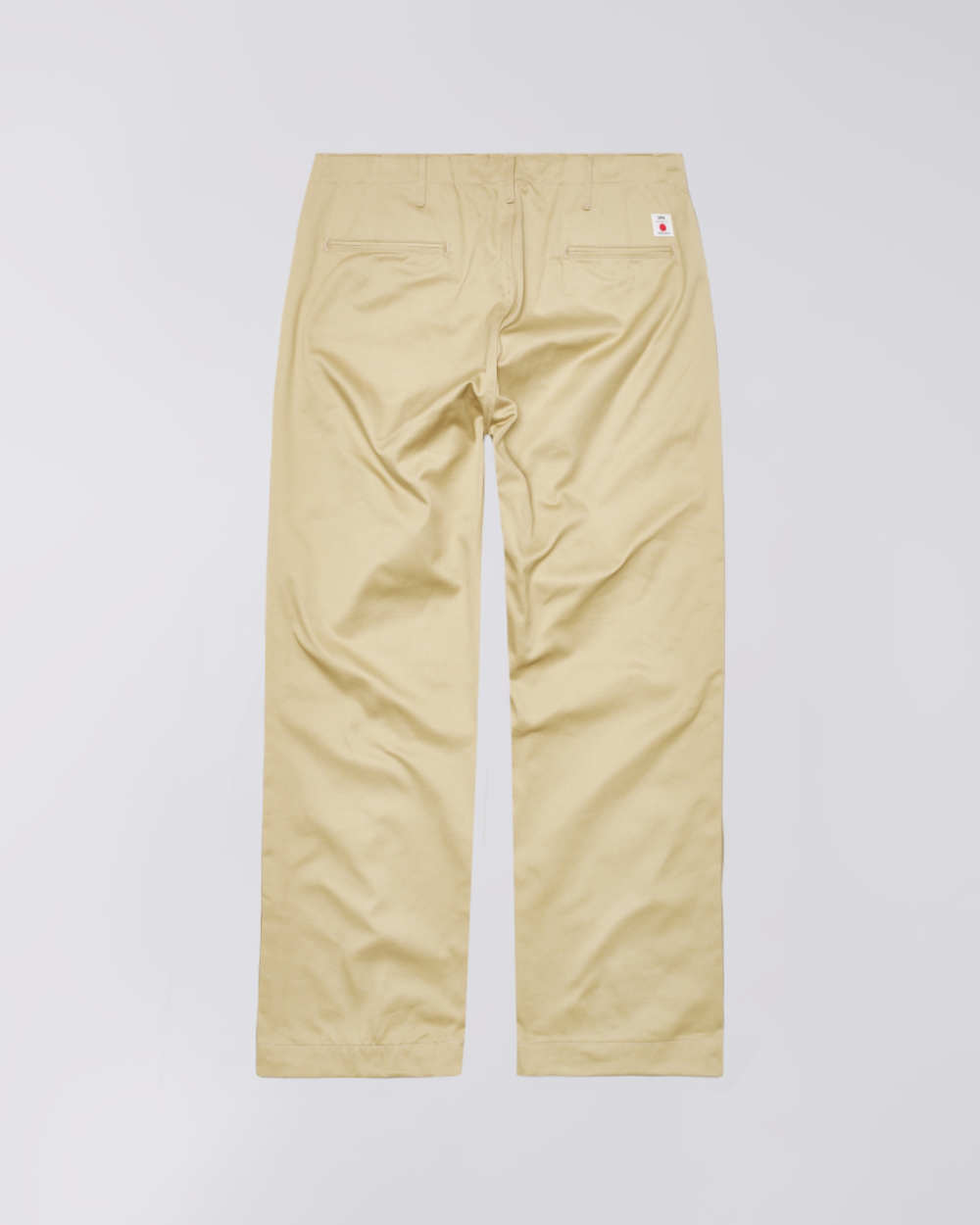 edwin wide trousers khaki unwashed