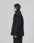 girls of dust coach jacket nebraska cotton inkt blue