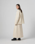 girls of dust edo jacket quilted cotton ecru