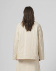 girls of dust edo jacket quilted cotton ecru