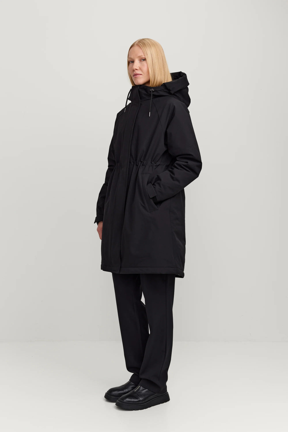 makia milla coat black