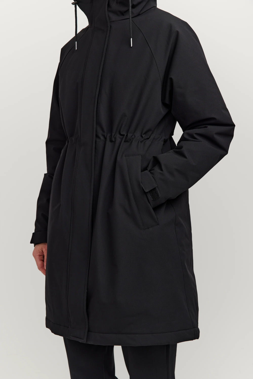 makia milla coat black