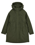 makia milla coat forest green
