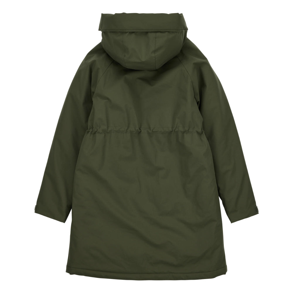 makia milla coat forest green