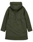 makia milla coat forest green