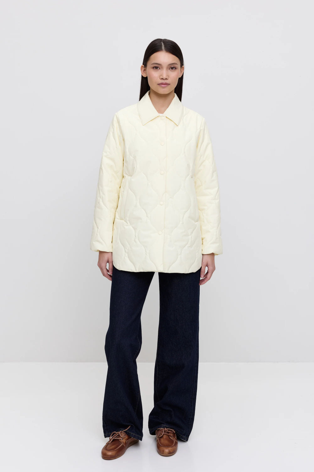makia nita jacket light yellow
