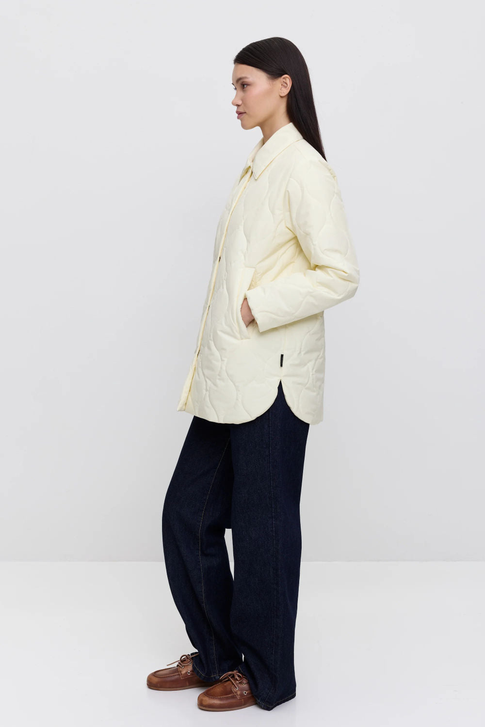 makia nita jacket light yellow