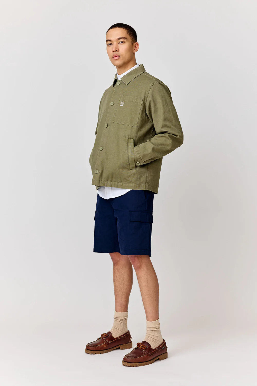 makia sandvik jacket deep sage (LAST SIZE XLARGE)