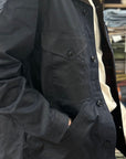 manifattura ceccarelli work jacket 7087 wx navy