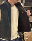 manifattura ceccarelli 7916 wx mountain vest chocolate