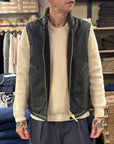 manifattura ceccarelli 7916 wx mountain vest dark green