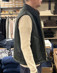 manifattura ceccarelli 7916 wx mountain vest dark green