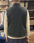 manifattura ceccarelli 7916 wx mountain vest dark green