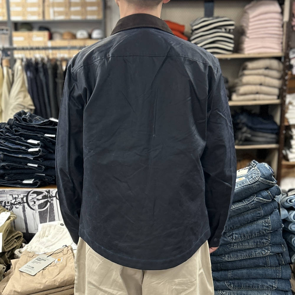 manifattura ceccarelli heavy shirt 7073 wx navy