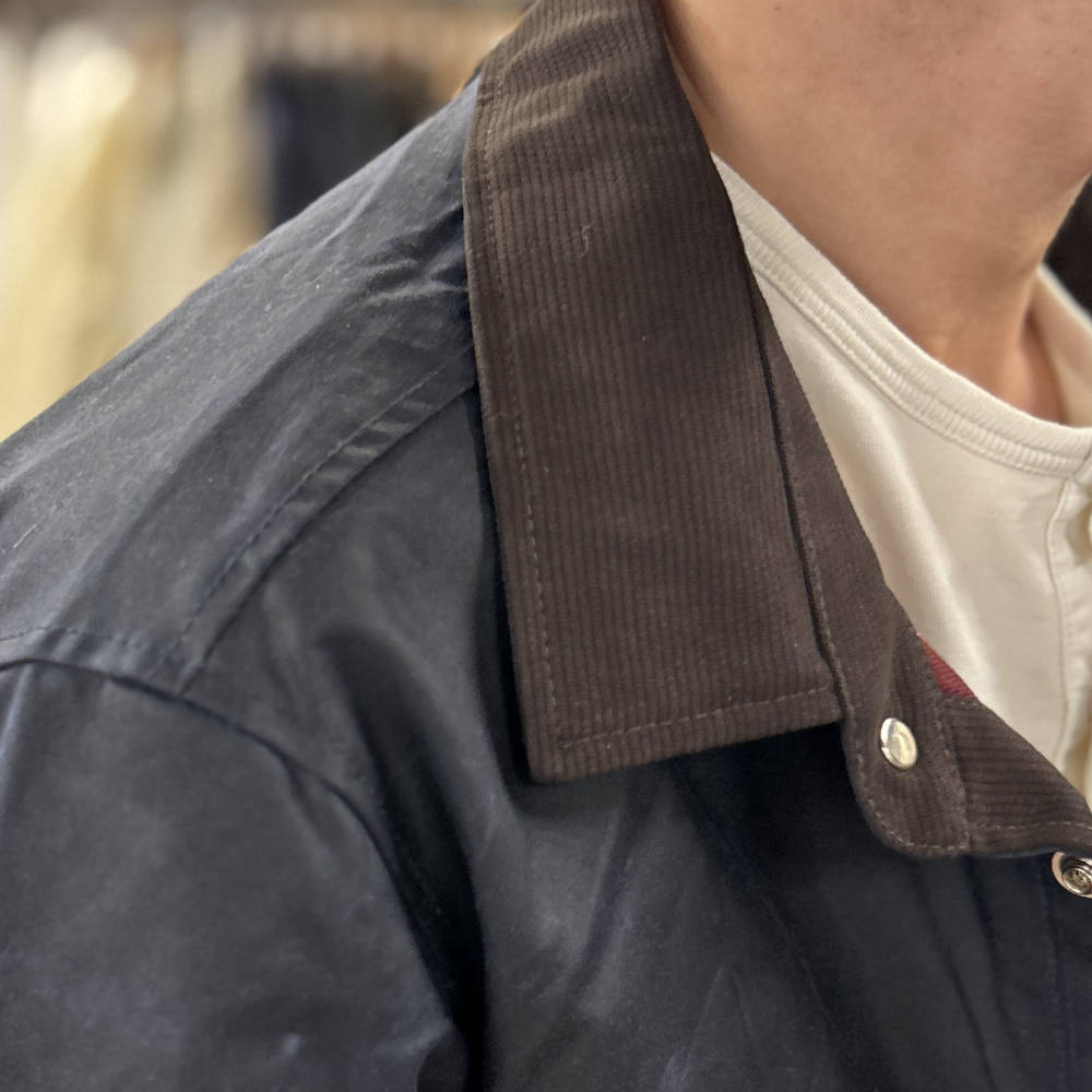 manifattura ceccarelli heavy shirt 7073 wx navy