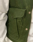 manifattura ceccarelli lined alligator vest 7917 wx light green