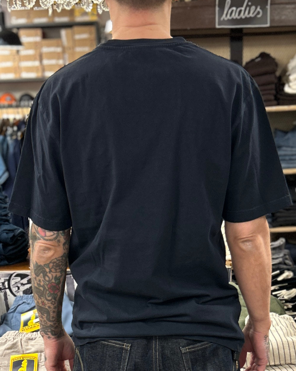 manifattura ceccarelli military t-shirt T106 navy