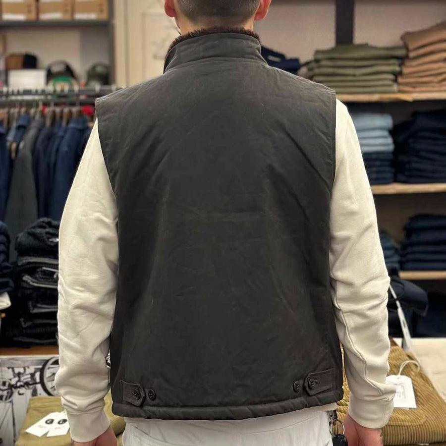 manifattura ceccarelli mountain vest 7916 wx chocolate