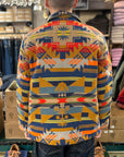 manifattura ceccarelli native wool jacket 7081 nw graphic colour sugarkane