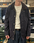 manifattura ceccarelli rain caban 7071 dw navy