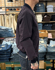 manifattura ceccarelli tank bomber jacket 7080 dw navy