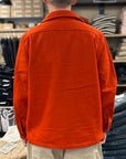 manifattura ceccarelli wool cruiser jacket 7079 qr robbia