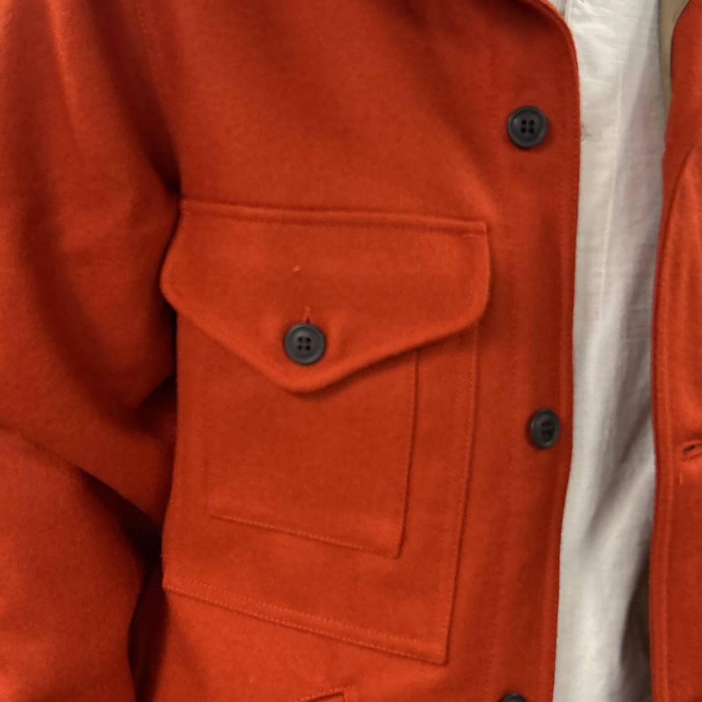 manifattura ceccarelli wool cruiser jacket 7079 qr robbia