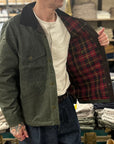 manifattura ceccarelli work jacket 7087 wx dark green