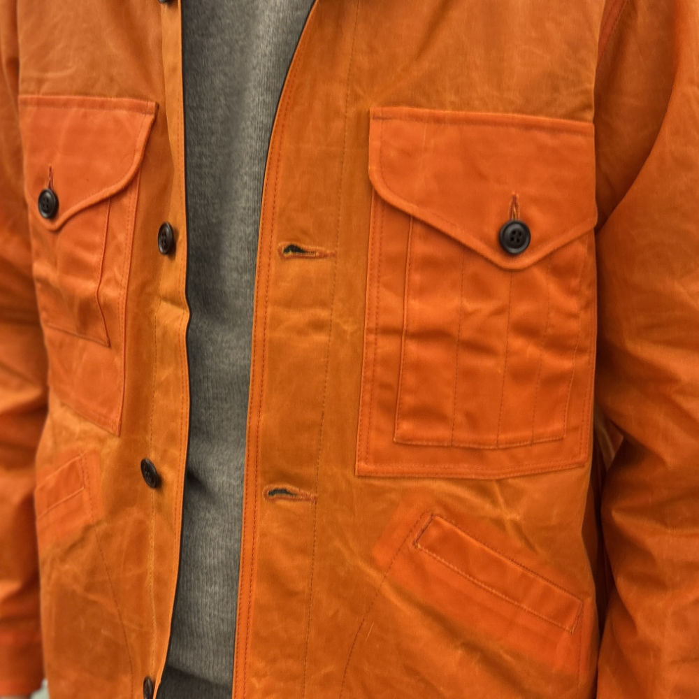 manifattura ceccarelli work jacket w7087 wx orange