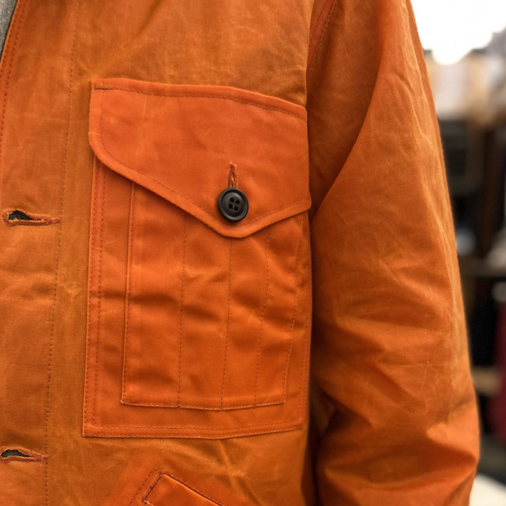manifattura ceccarelli work jacket w7087 wx orange