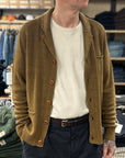 max rohr max 3 linen jacket tobacco