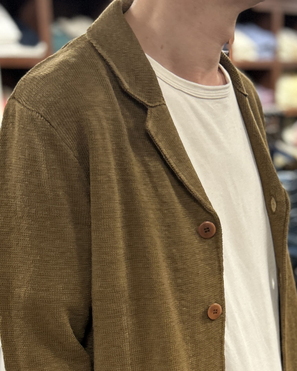 tobacco linen jacket max rohr max 3 linen jacket tobacco – www.sublime.bz