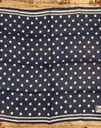 max rohr max 17 foulard blue linen