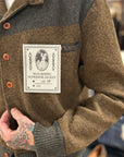 max rohr max 3 bic short jacket c brown dark green