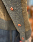 max rohr max 3 bic short jacket c brown dark green