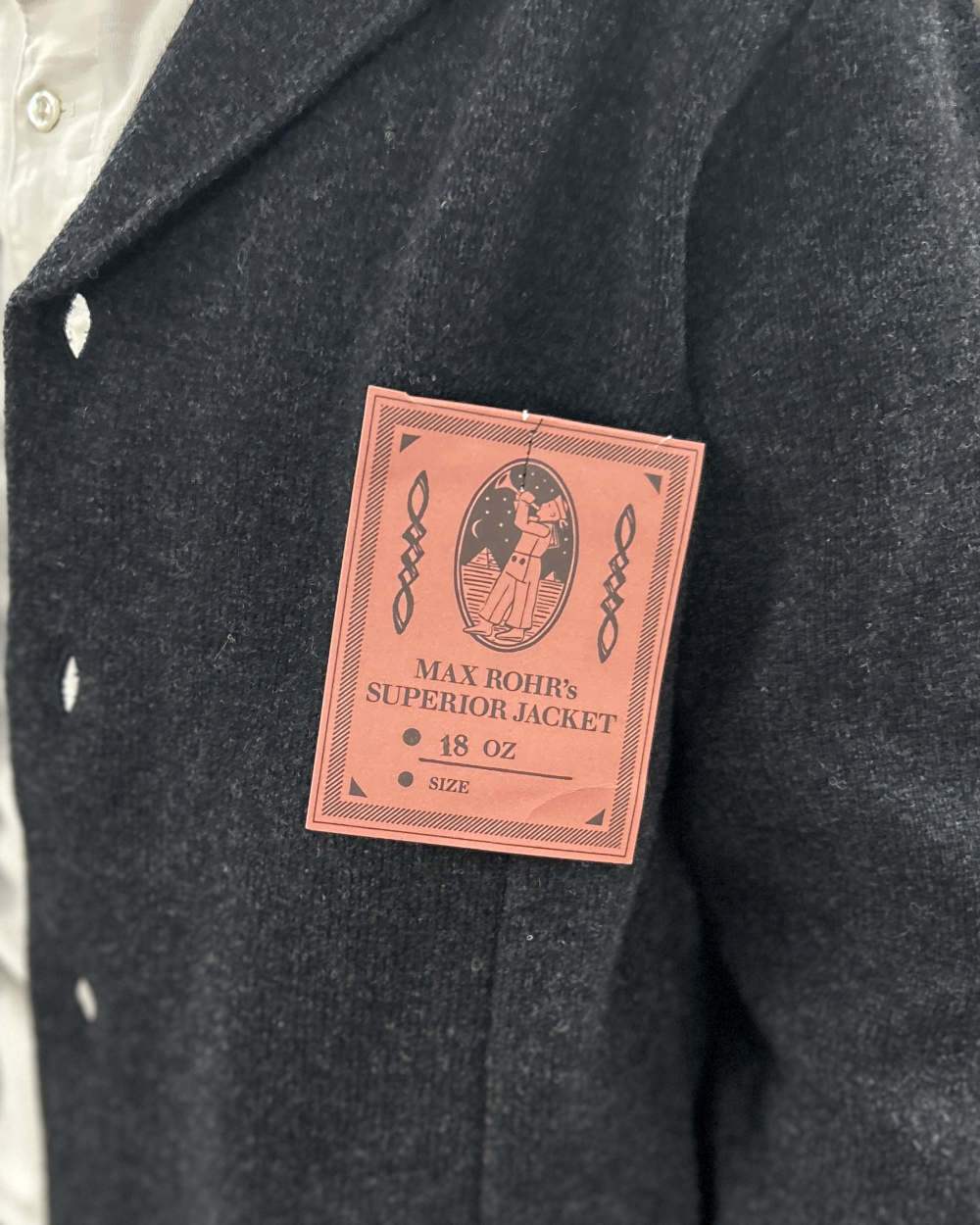 max rohr max 3 jacket charcoal