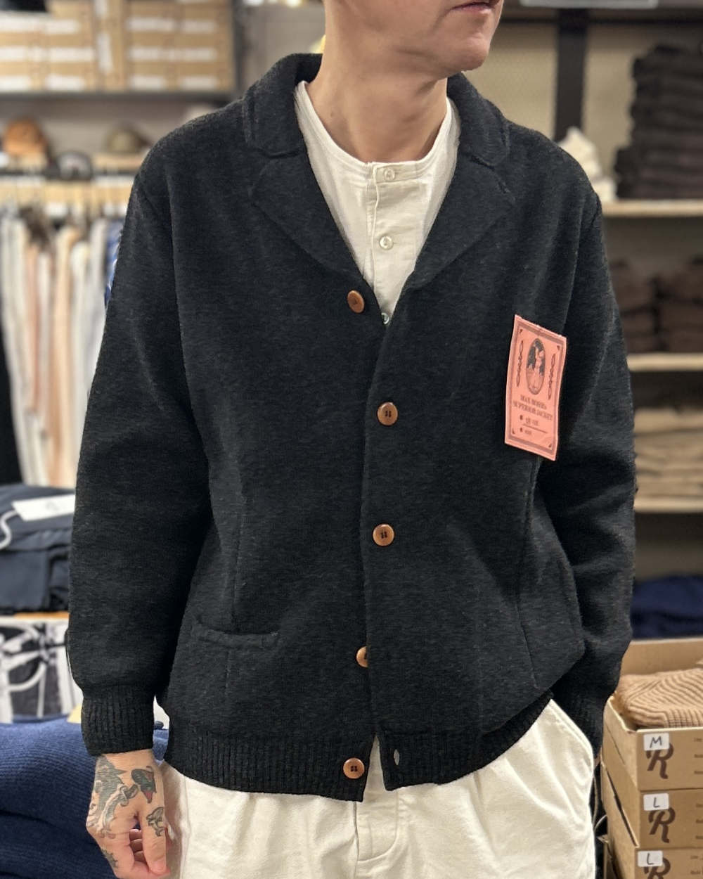 max rohr max 3 jacket charcoal