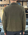 max rohr max 3 linen short jacket a green