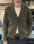 max rohr max 3 linen short jacket a green
