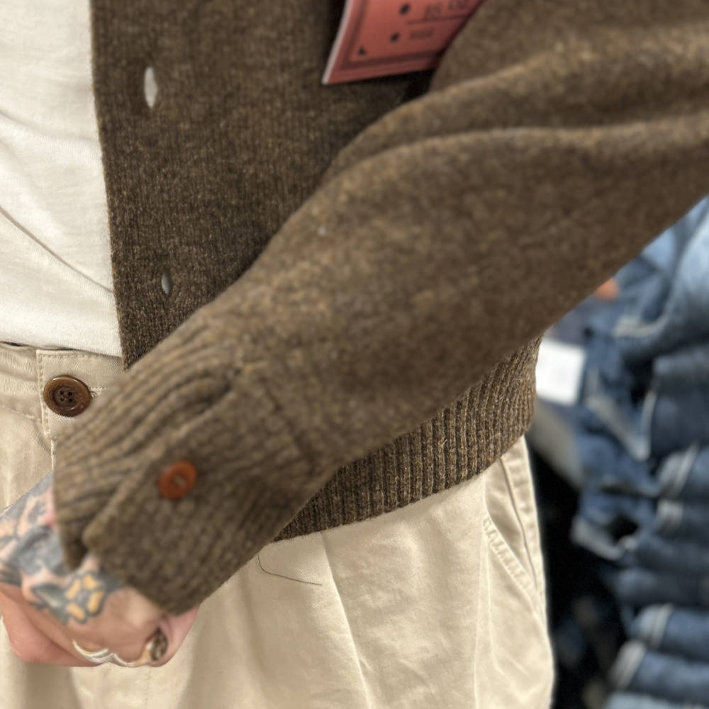 max rohr max 3 wool short jacket b brown