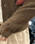 max rohr max 3 wool short jacket b brown