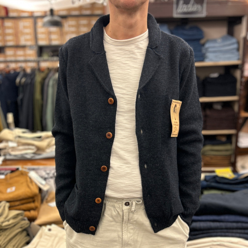 max rohr max3 wool jacket blue (LAST SIZE XLARGE)