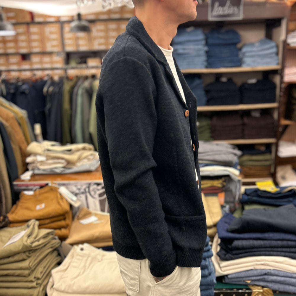 max rohr max3 wool jacket blue (LAST SIZE XLARGE)
