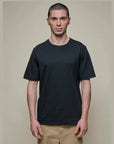 merz b schwanen 2m15 t-shirt 225g deep black