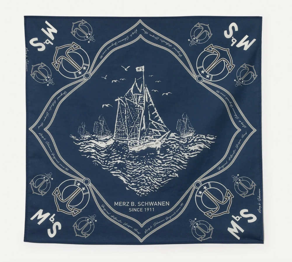 merz b schwanen bandana ink