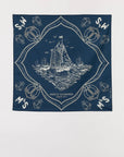 merz b schwanen bandana ink blue