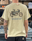 mr hot dog honda 750 four t-shirt vintage white